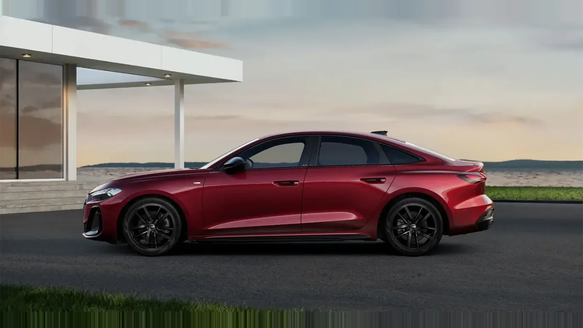 Audi A5 TDI 150kW (204CV) Black Line en renting para particulares — Lateral