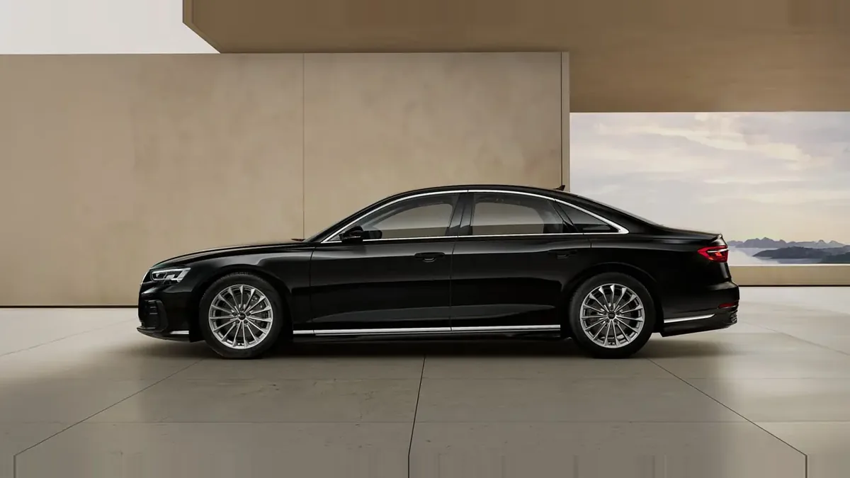 Audi A8 50 TDI 210kW (286CV) Quattro Tiptronic en renting para particulares — Lateral