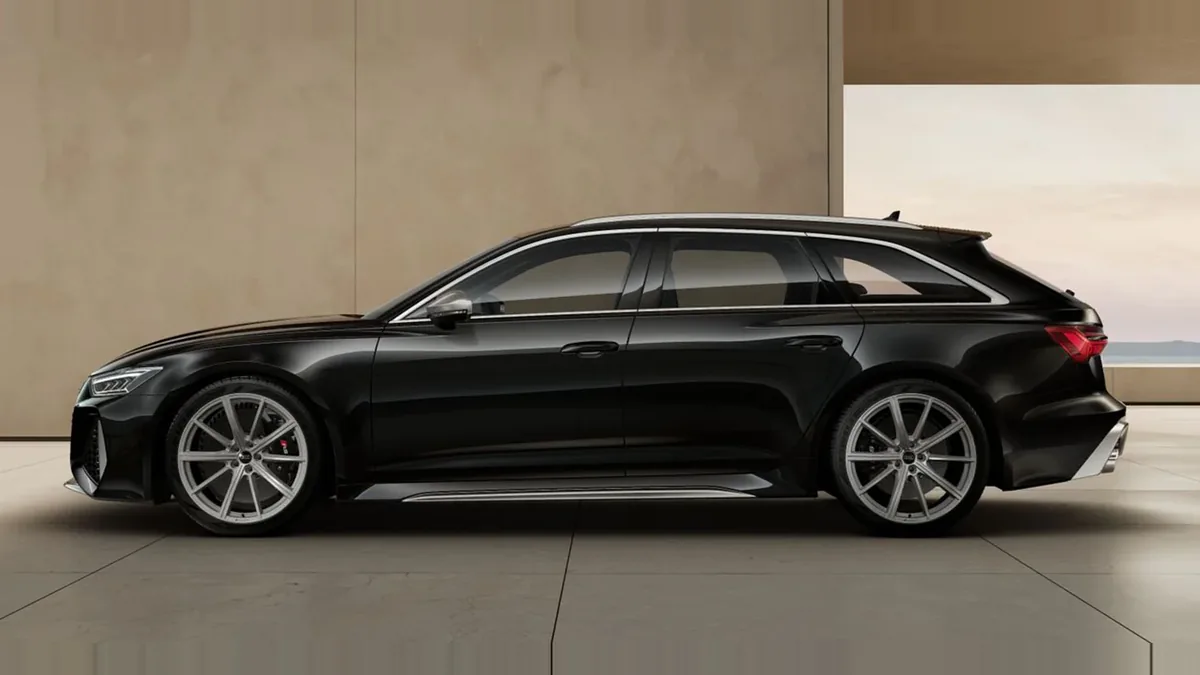 Audi RS6 Avant TFSI Quattro en renting para particulares — Lateral