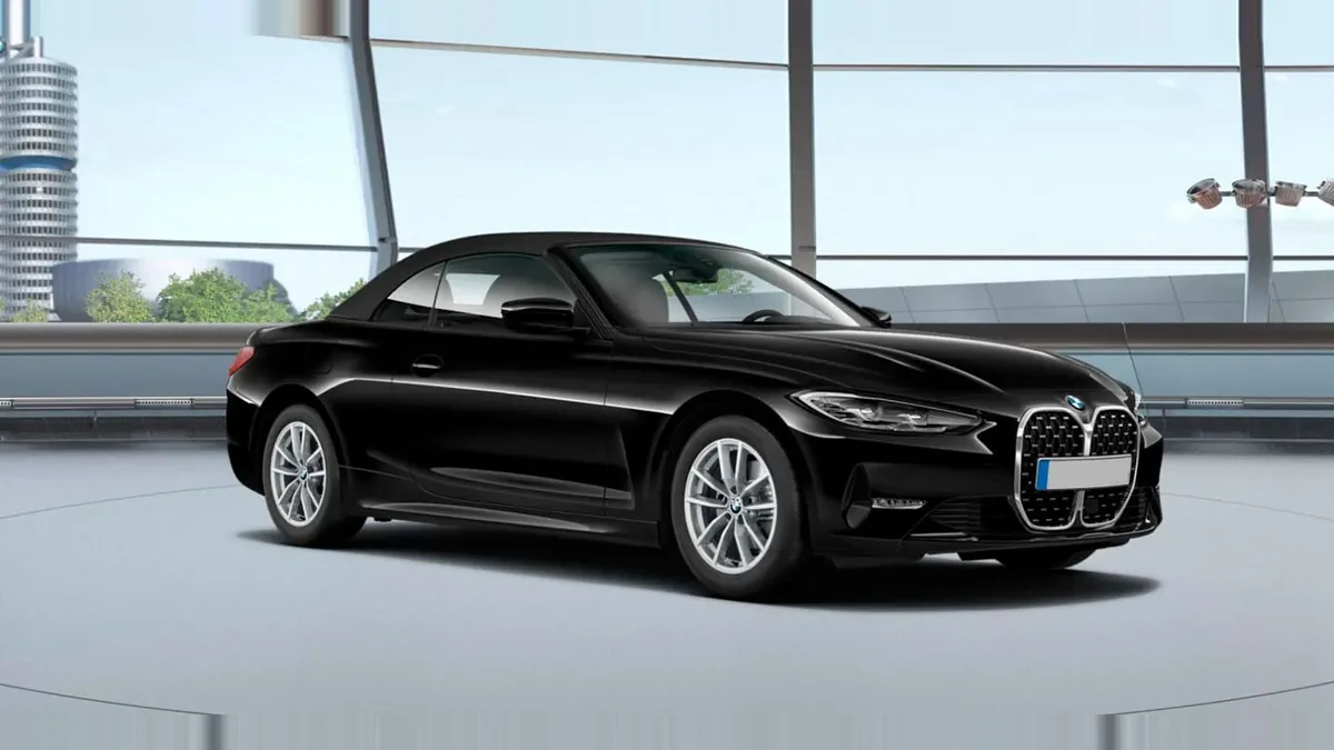 BMW Serie 4 420i Cabrio en renting para particulares — Interior
