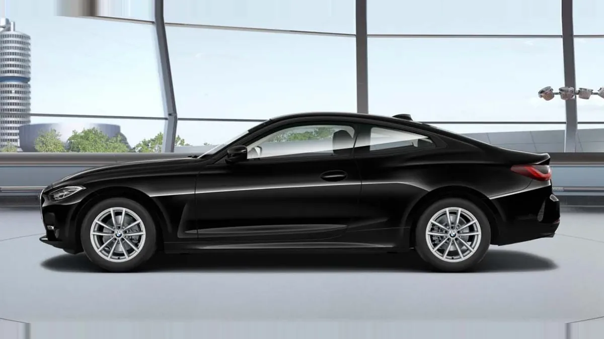 BMW Serie 4 430i xDrive Coupé en renting para particulares — Delantera