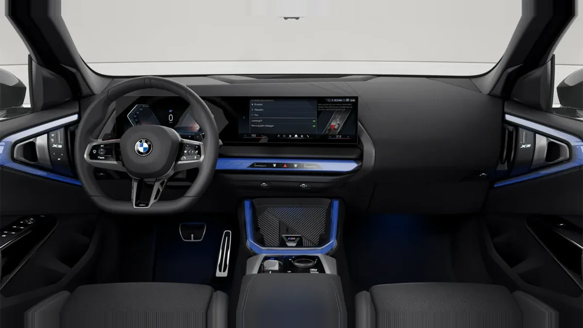 BMW X3 20d xDrive en renting para particulares — Delantera