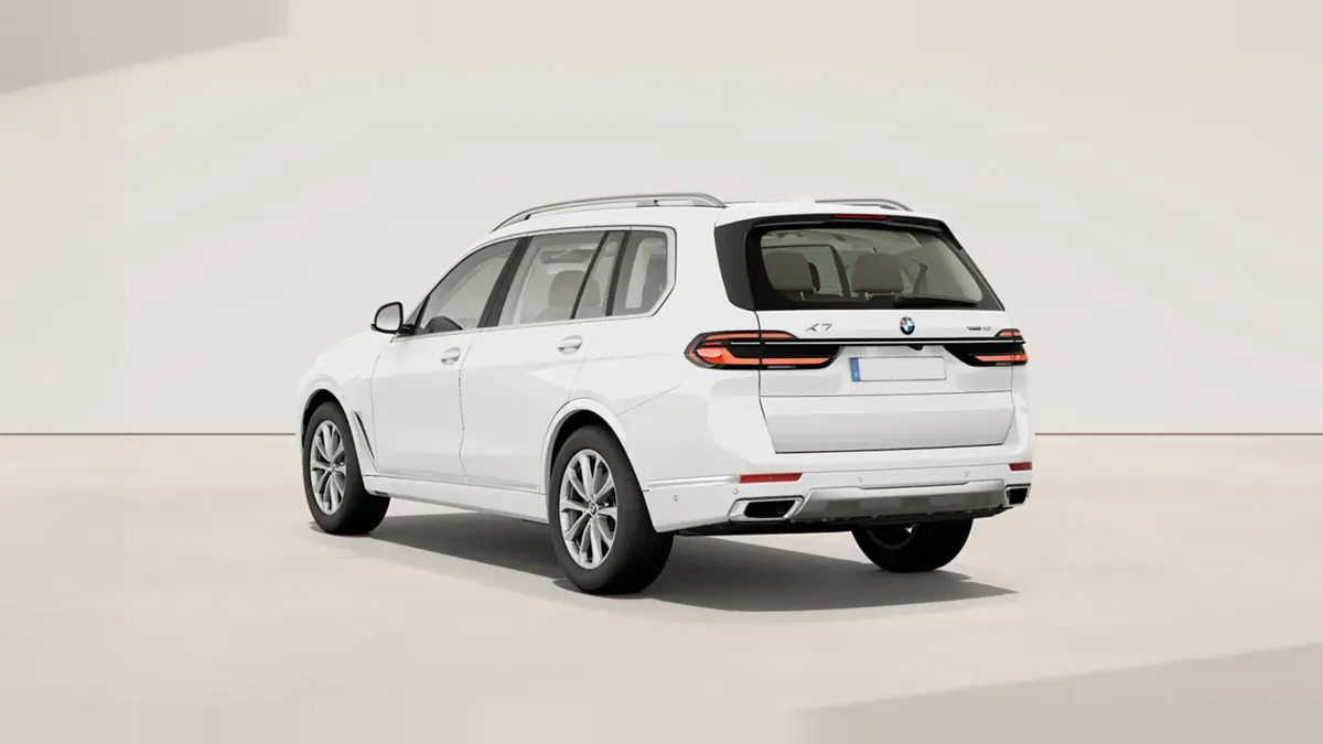 BMW X7 xDrive40i en renting para particulares — Trasera