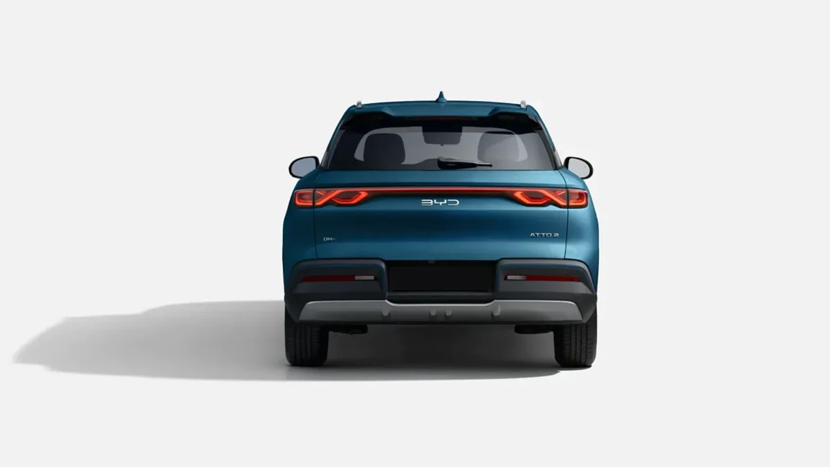 BYD ATTO 2 DM-i Boost en renting para particulares — Delantera