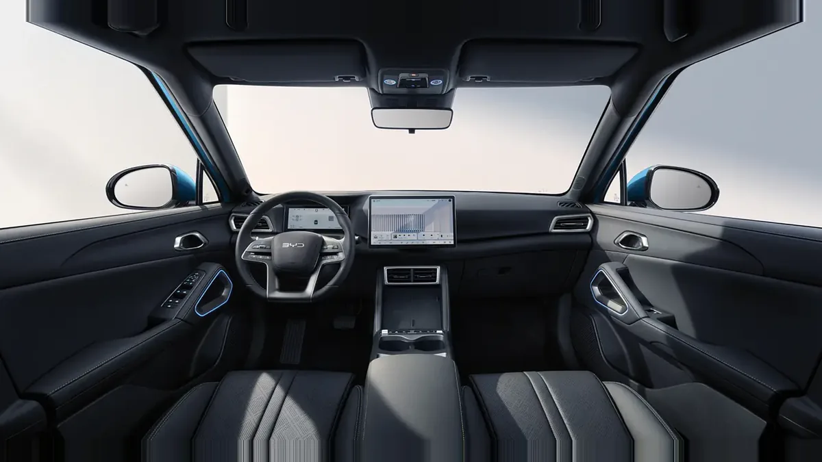 BYD ATTO 2 DM-i Boost en renting para particulares — Interior