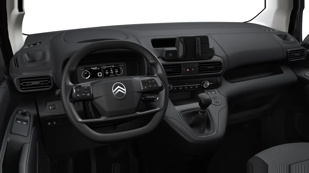 Citroën Berlingo Talla M BlueHDI 100cv van en renting para particulares — Interior