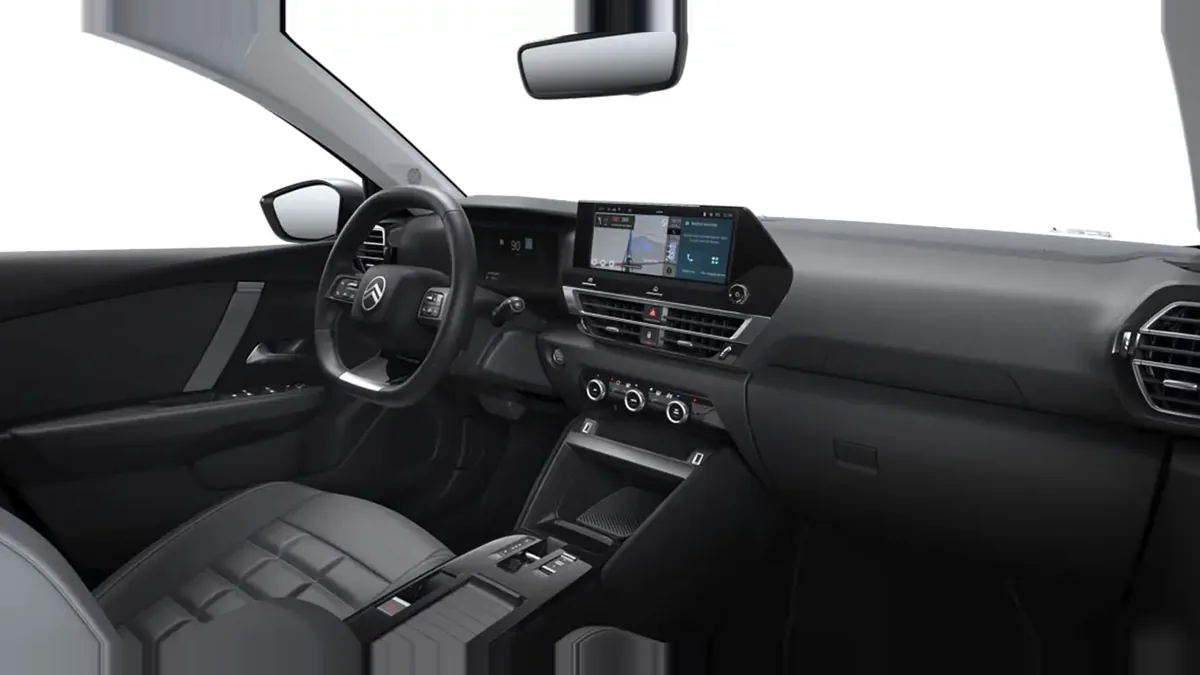 Citroën C4 Hybrid e-DCS6 Max 145CV en renting para particulares — Interior
