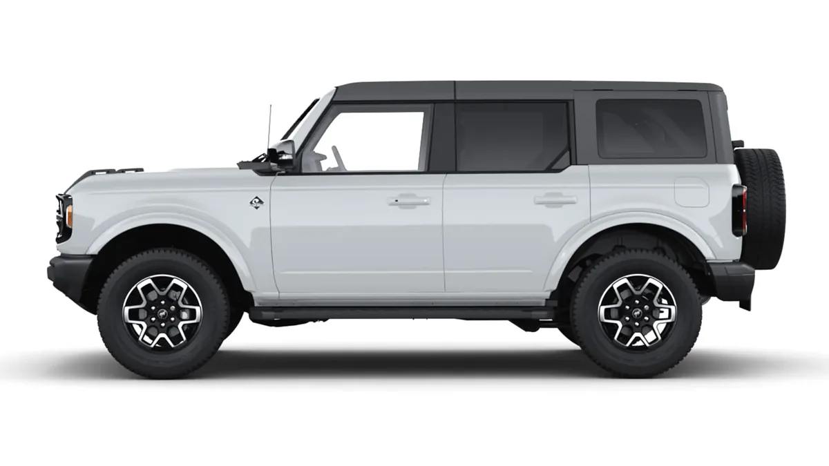 Ford Bronco Outer Banks 2.7 EcoBoost V6 335CV en renting para particulares — Lateral