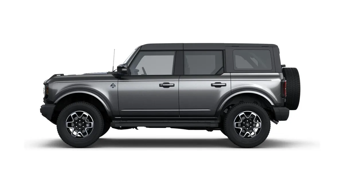 Ford Bronco Outer Banks 2.7 Ecoboost 335CV Automático 4x4 en renting para particulares — Lateral