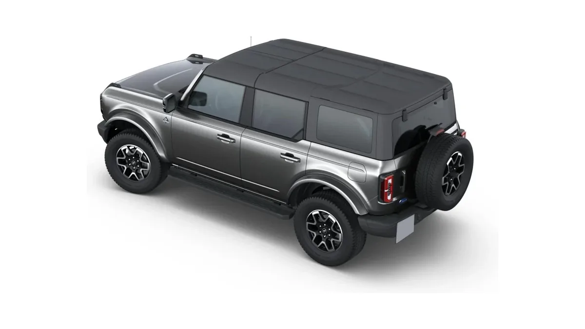 Ford Bronco Outer Banks 2.7 Ecoboost 335CV Automático 4x4 en renting para particulares — Trasera