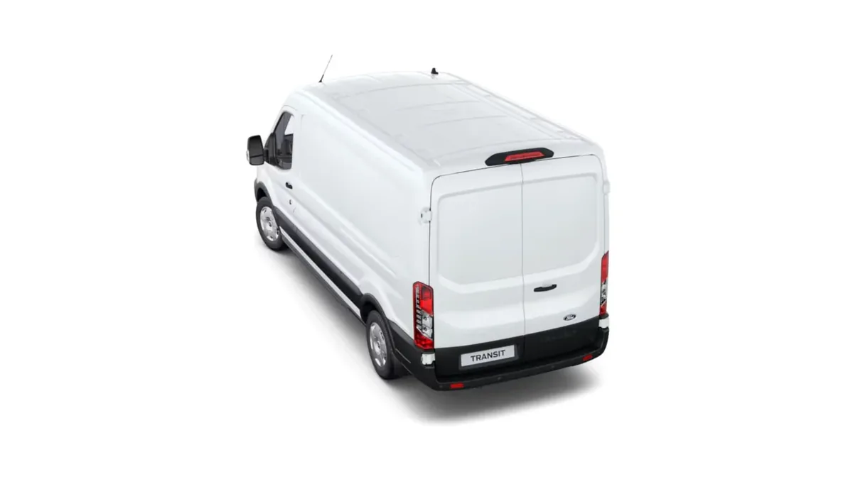 Ford TRANSIT 350 L3 Trend N1 EcoBlue 96kW FWD en renting para particulares — Trasera