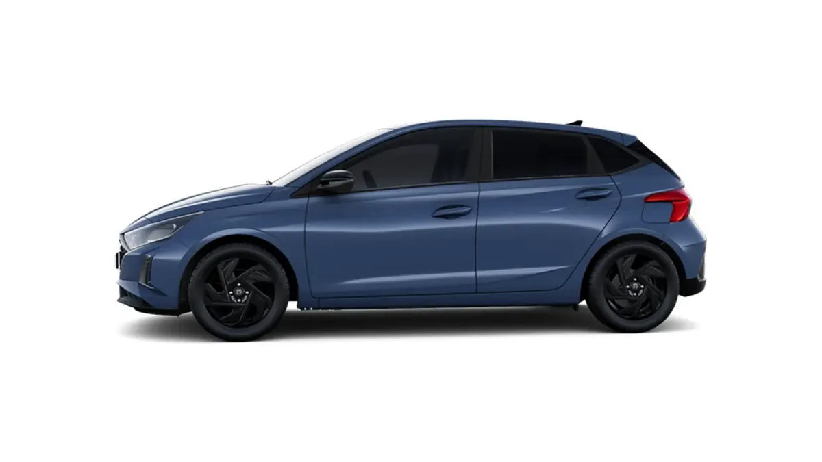 Hyundai i20 1.0T Black Line 90cv MY26 en renting para particulares — Trasera