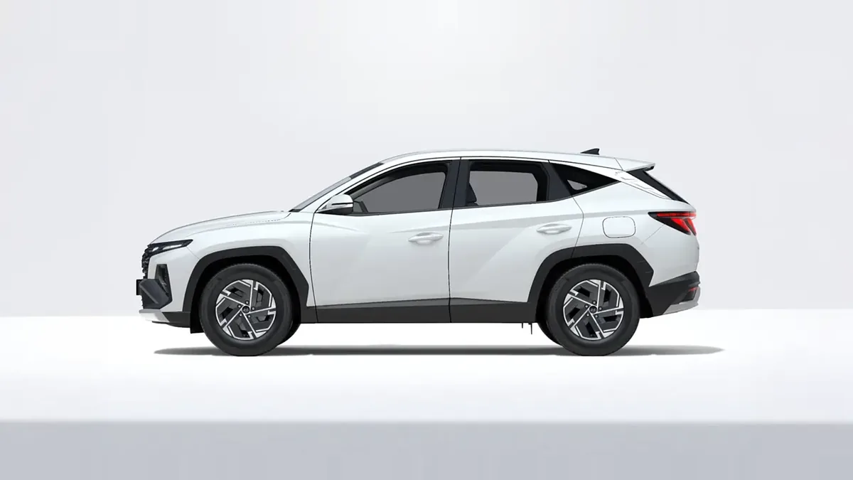 Hyundai Tucson FL 1.6T 239CV HEV AT Klass en renting para particulares — Trasera