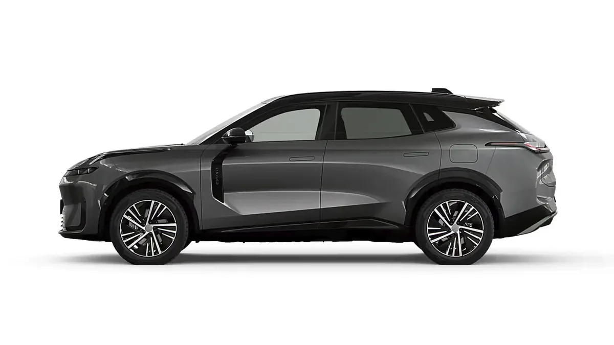 Lynk & Co 08 1.5 PHEV Core en renting para particulares — Lateral