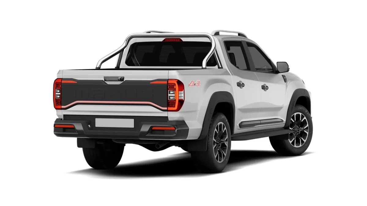 Maxus T60 MAX 4WD 215CV en renting para particulares — Lateral