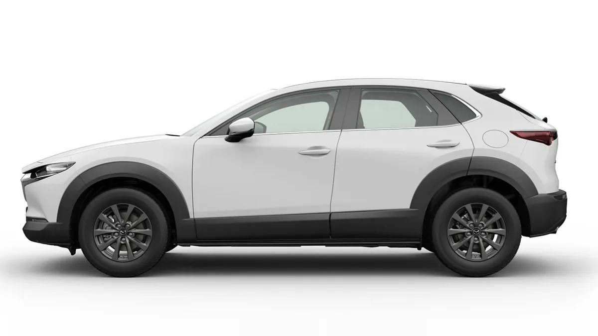 Mazda CX 30 2.5L e-SkyAct G MHEV 103kW Prime-Line en renting para particulares — Lateral