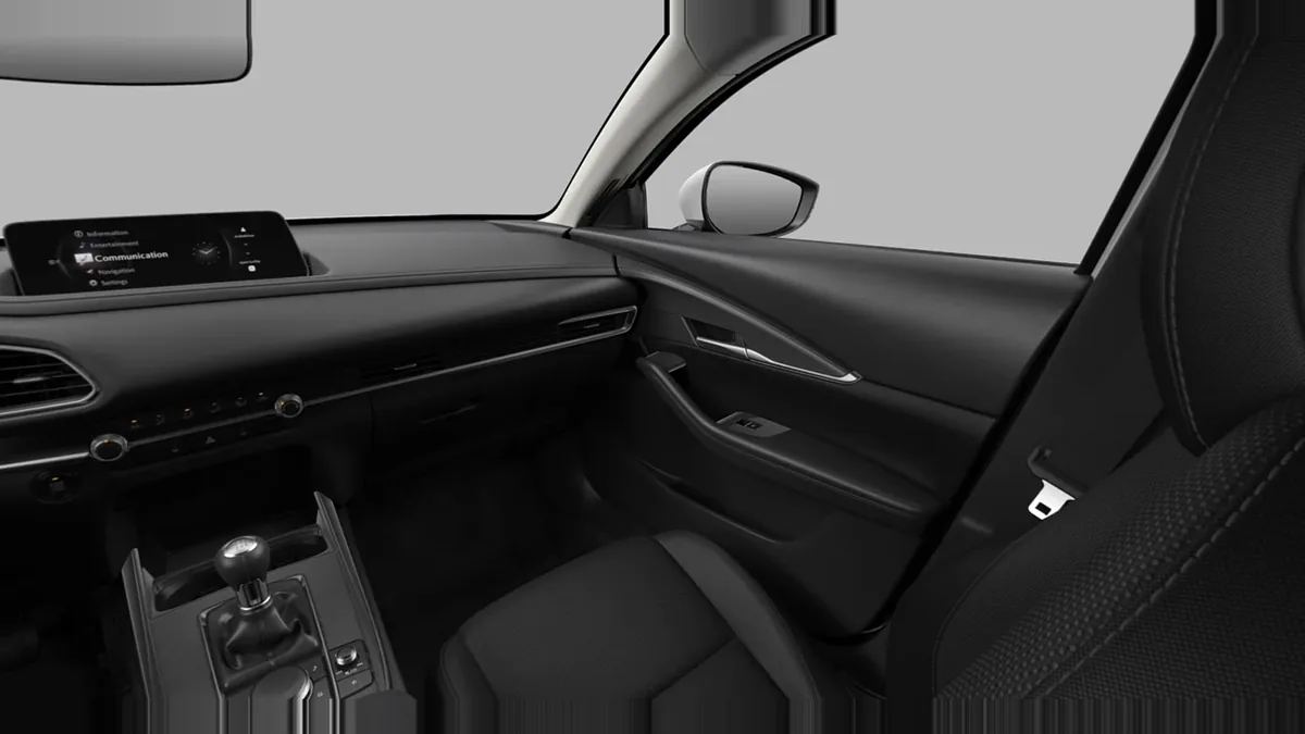 Mazda CX 30 2.5L e-SkyAct G MHEV 103kW Prime-Line en renting para particulares — Interior