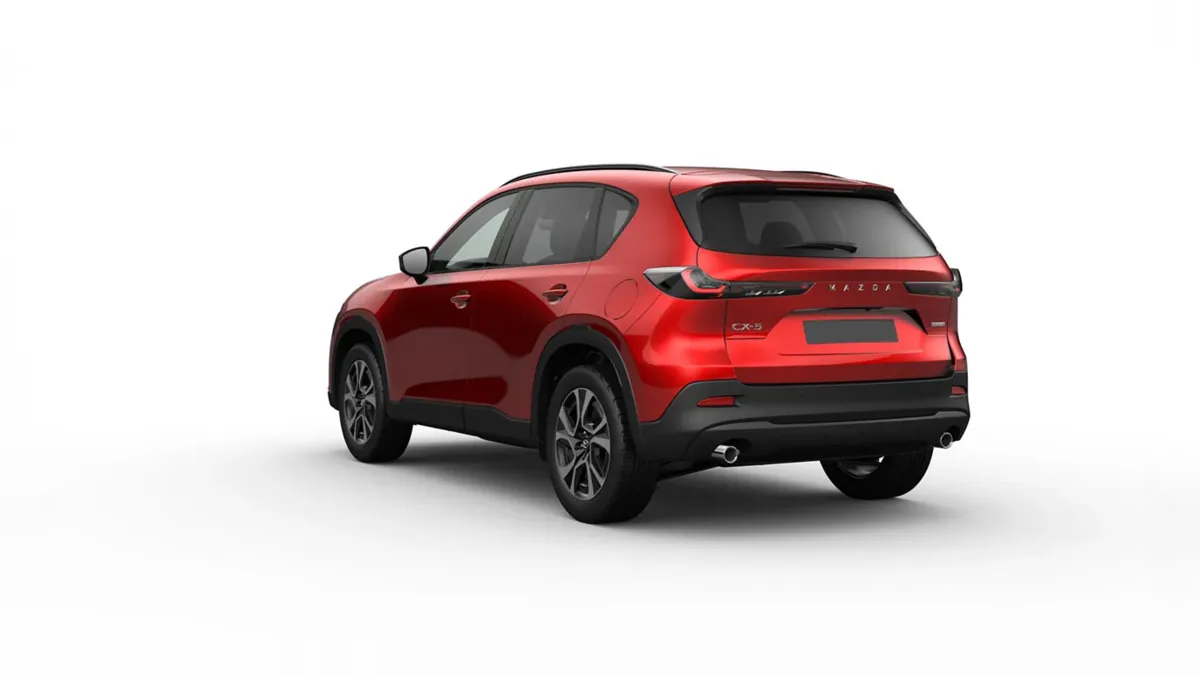 Mazda CX-5 2.5 e-Skyactiv-G MHEV 141cv Centre-Line FWD en renting para particulares — Trasera