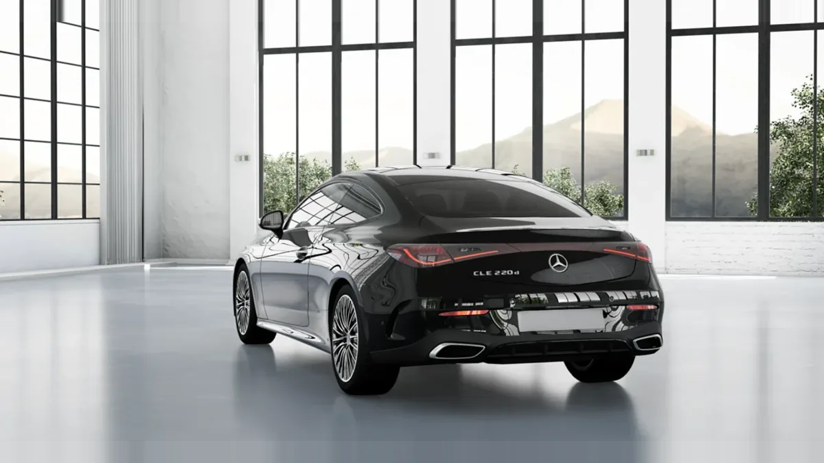 Mercedes-Benz CLE 220d Coupé en renting para particulares — Trasera