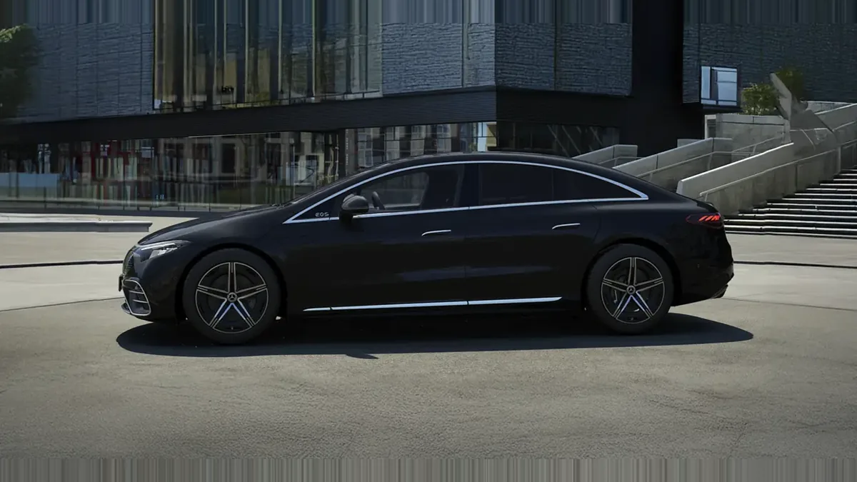 Mercedes-Benz EQS 350 Edition en renting para particulares — Lateral