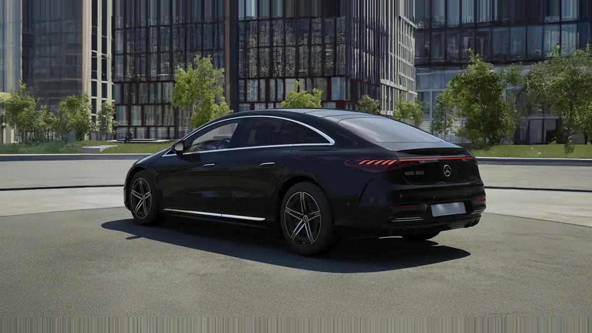 Mercedes-Benz EQS 350 Edition en renting para particulares — Trasera