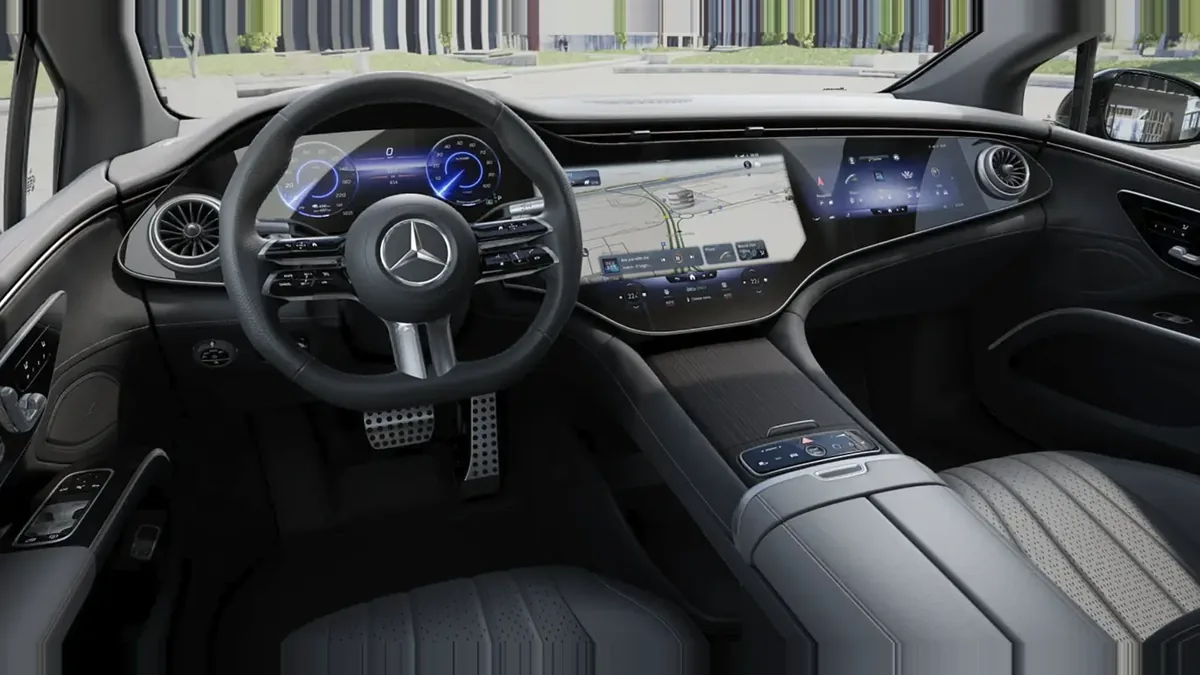 Mercedes-Benz EQS 350 Edition en renting para particulares — Delantera