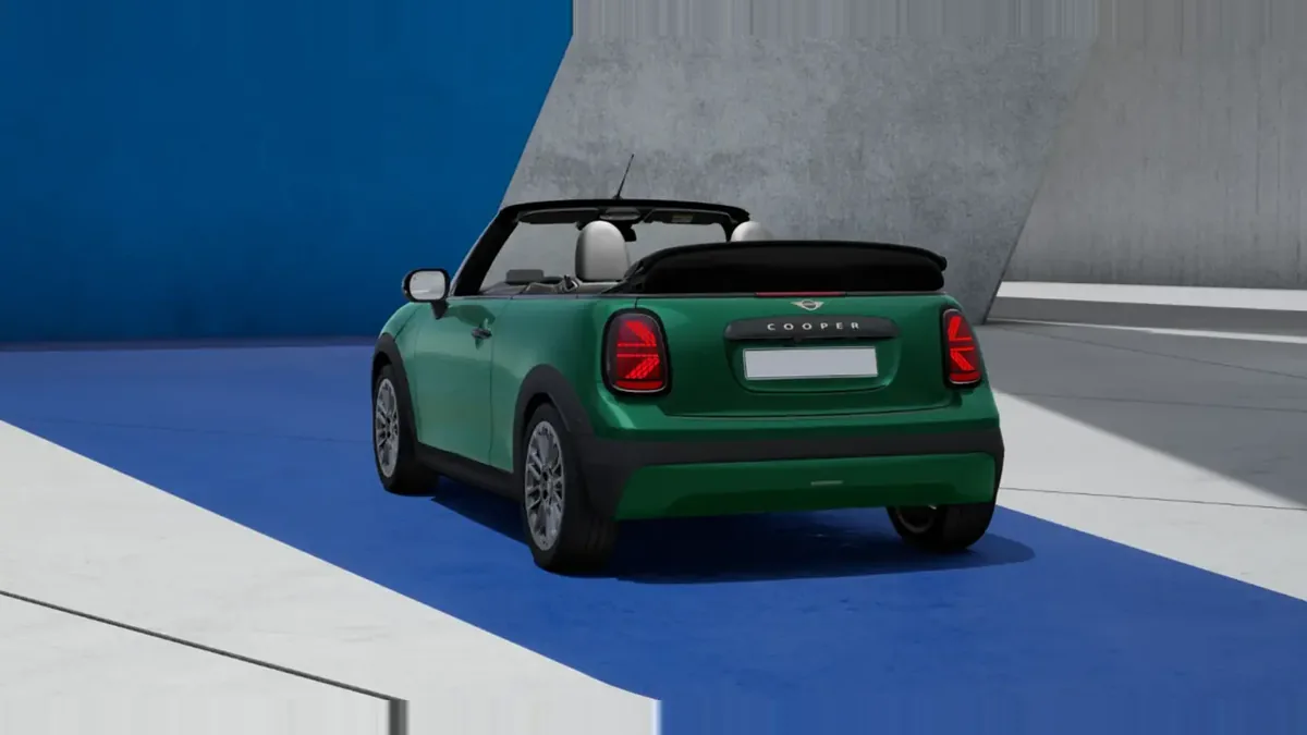 MINI Cooper C Cabrio Classic en renting para particulares — Trasera