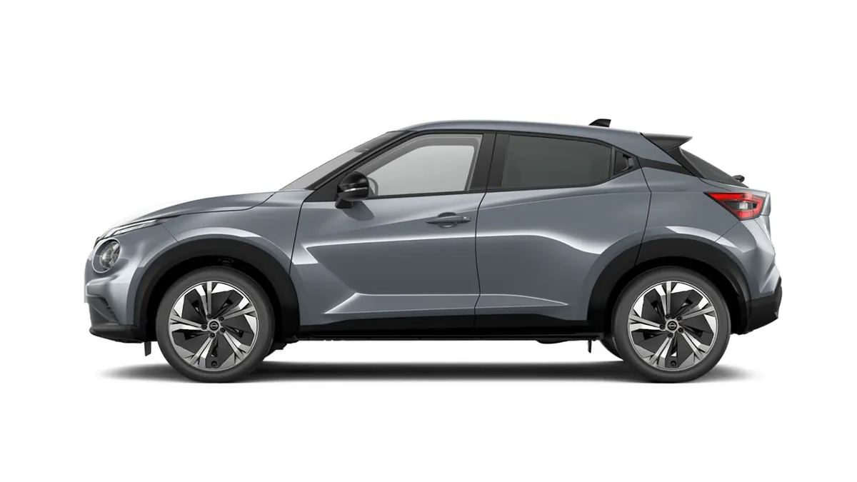 Nissan Juke 1.6 Hybrid Nconnecta 145CV Automático en renting para particulares — Lateral