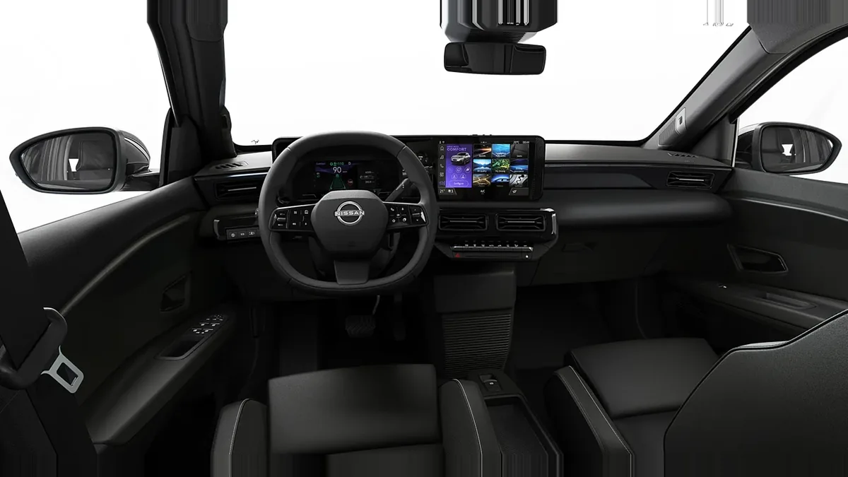 Nissan Micra 40kWh Acenta AT en renting para particulares — Delantera