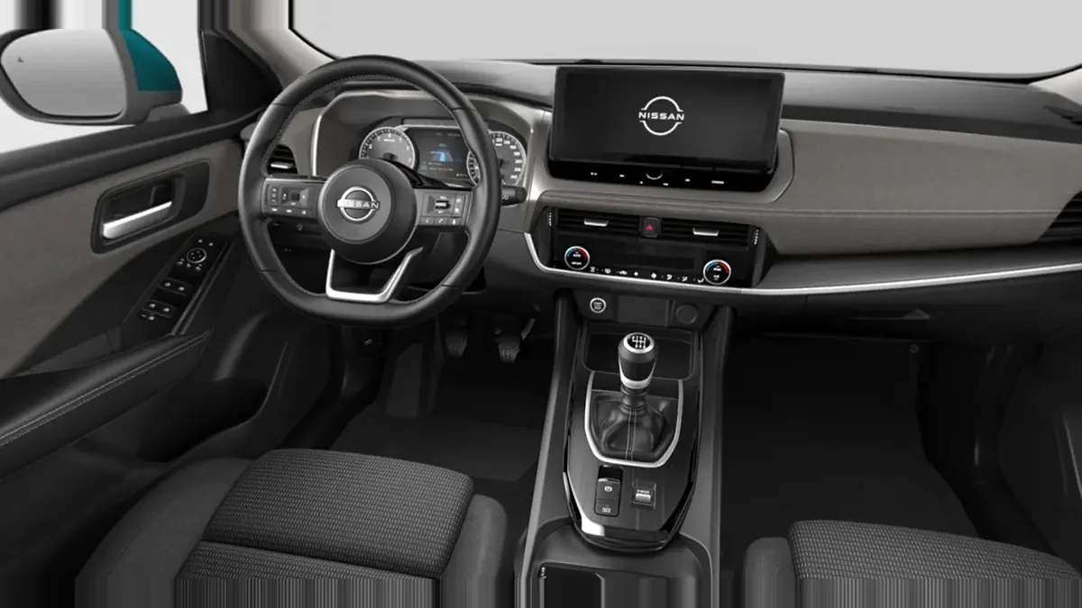 Nissan Qashqai DIG-T 103kW (140CV) MHEV 4x2 Acenta Deep Blue Ocean en renting para particulares — Delantera