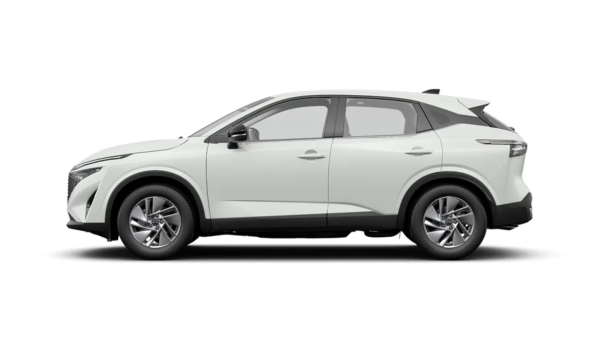 Nissan Qashqai DIG-T 158CV MHEV 4x2 Acenta WHT en renting para particulares — Lateral