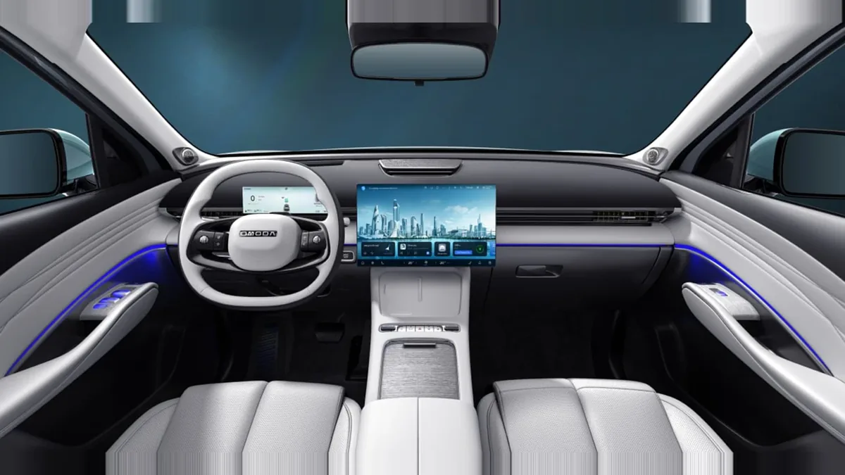 Omoda 7 1.5 TGDI PHEV Premium 279CV en renting para particulares — Trasera