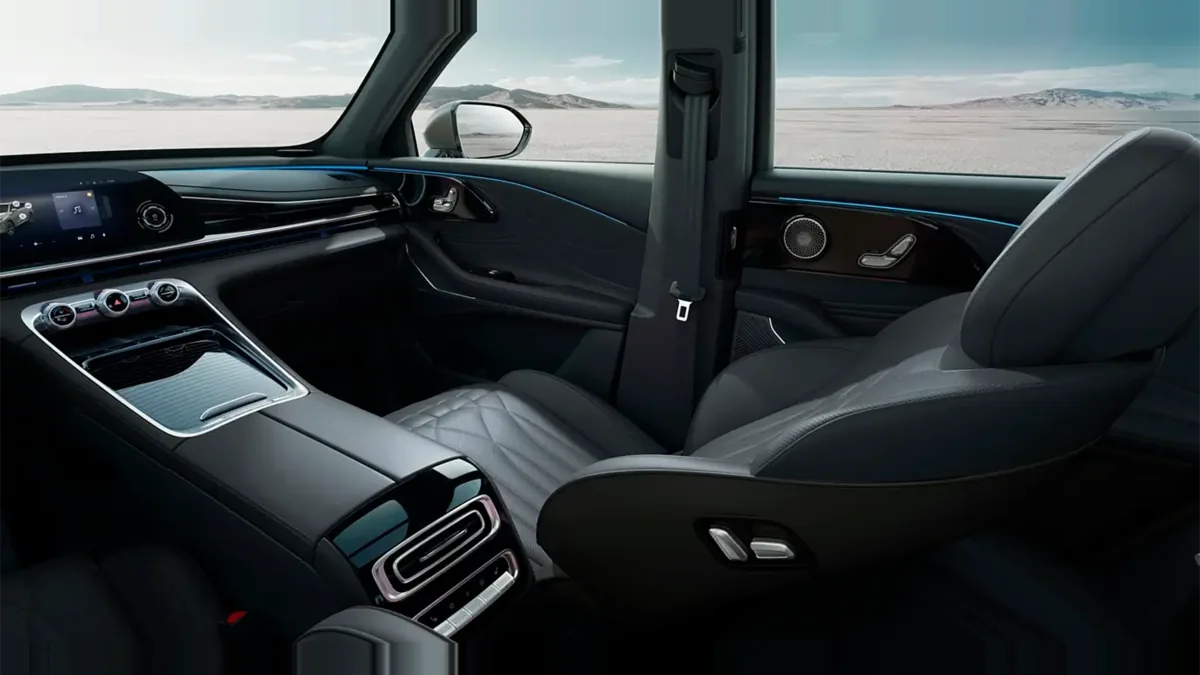 Omoda 9 SHS Premium 1.5 TGDI 3DHT 395kW (537CV) AWD en renting para particulares — Interior