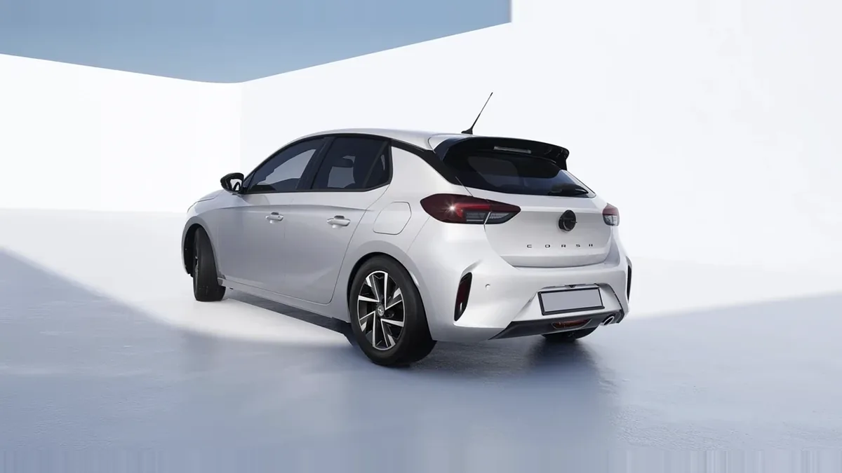 Opel Corsa GS 1.2T 74kW (100CV) en renting para particulares — Trasera