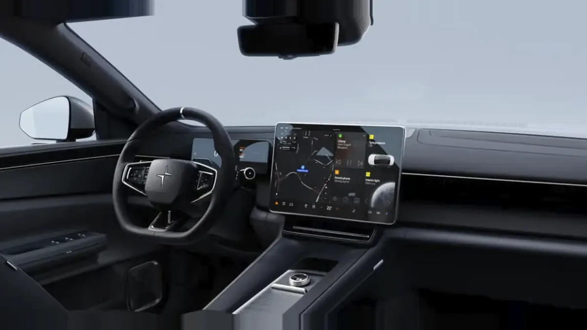 Polestar 4 Long Range Single Motor en renting para particulares — Delantera