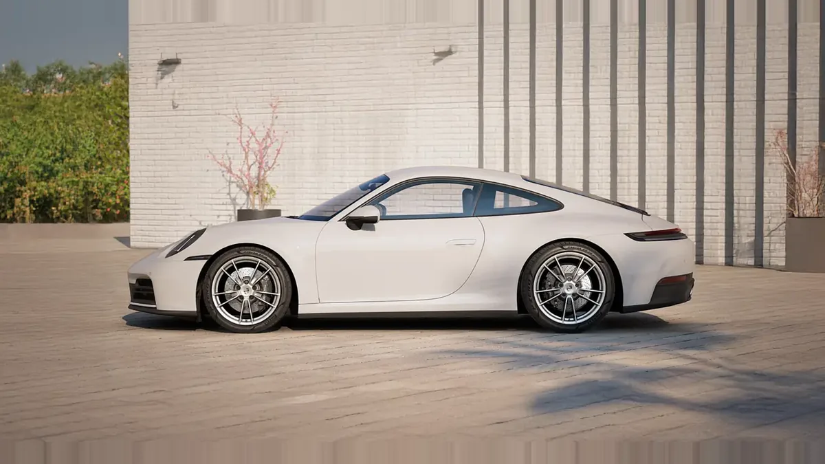 Porsche 911 Carrera en renting para particulares — Lateral