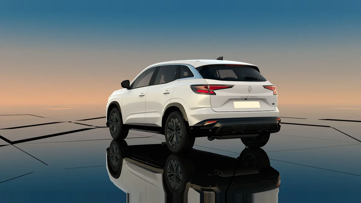 Renault Austral E-Tech Full Hybrid Evolution 147kW en renting para particulares — Trasera