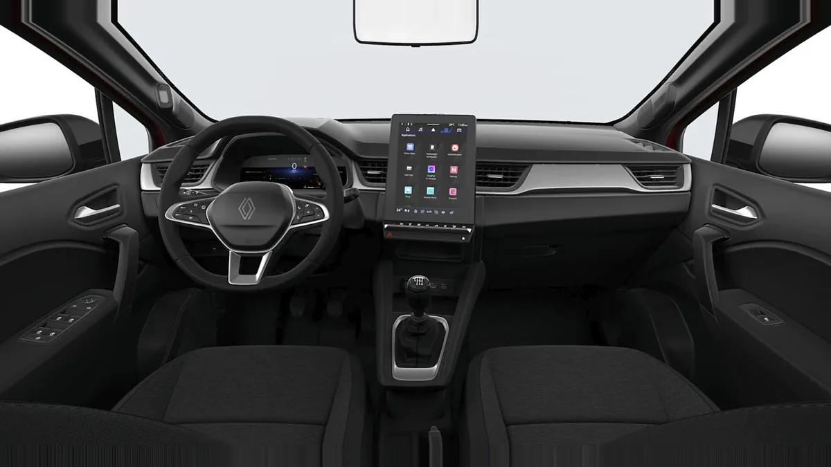Renault Captur Evolution ECO-G 120CV en renting para particulares — Delantera