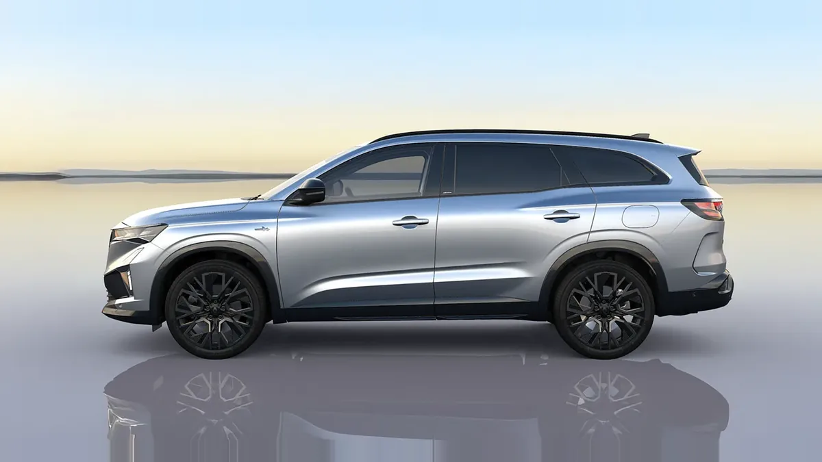 Renault Espace Espirit Alpine Full Hybrid E-Tech 146kW 7p en renting para particulares — Lateral