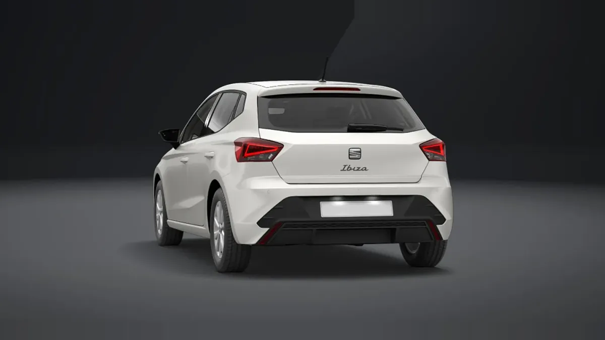 SEAT Ibiza 1.0 TSI Start/Stop Style+ (95CV) en renting para particulares — Trasera