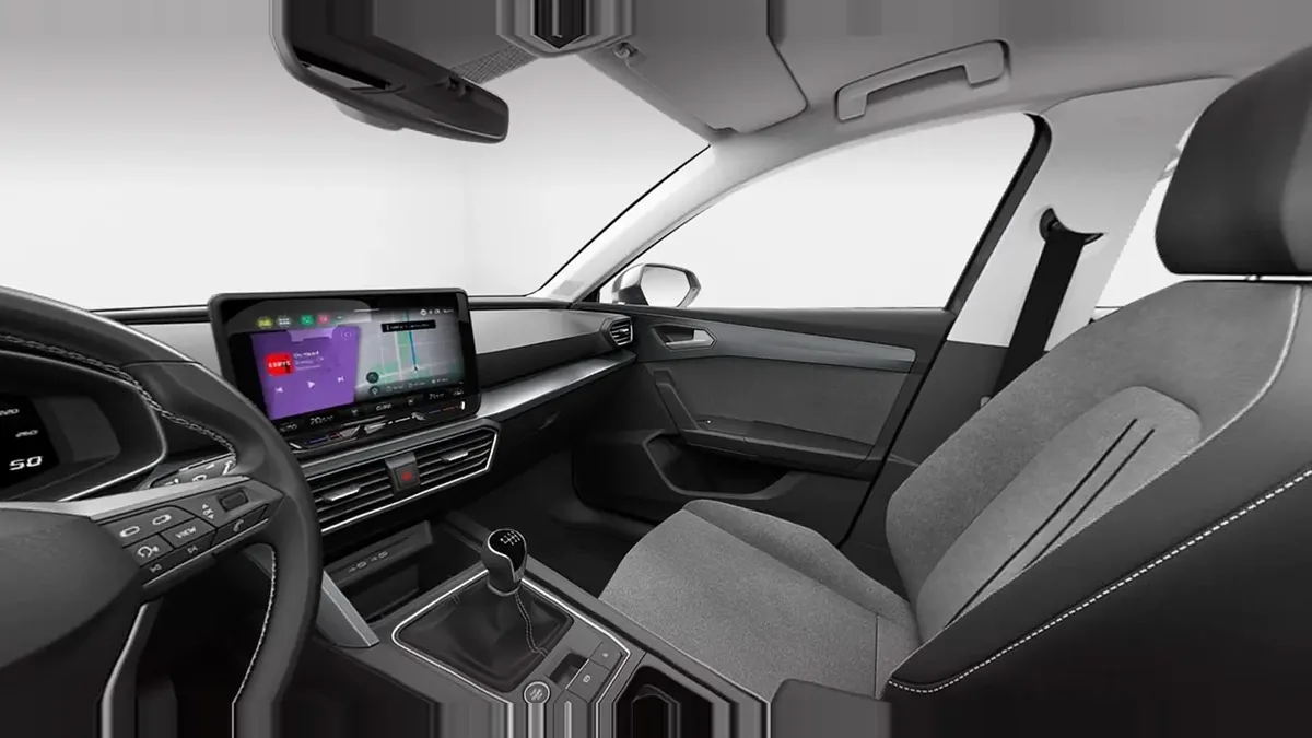 SEAT León 2.0 TDI CR St&Stp XL Fleet Pack en renting para particulares — Interior