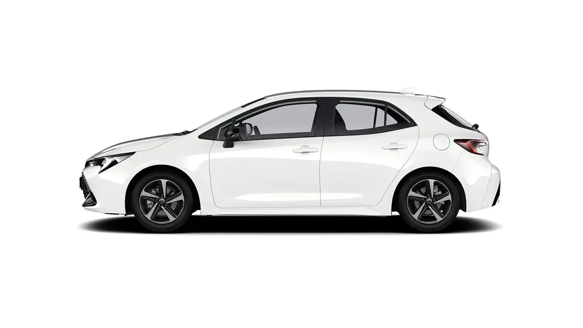 Toyota Corolla 140H Active en renting para particulares — Trasera