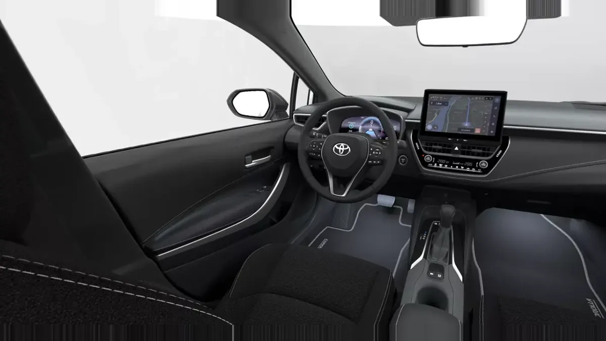 Toyota Corolla 140H Active en renting para particulares — Interior
