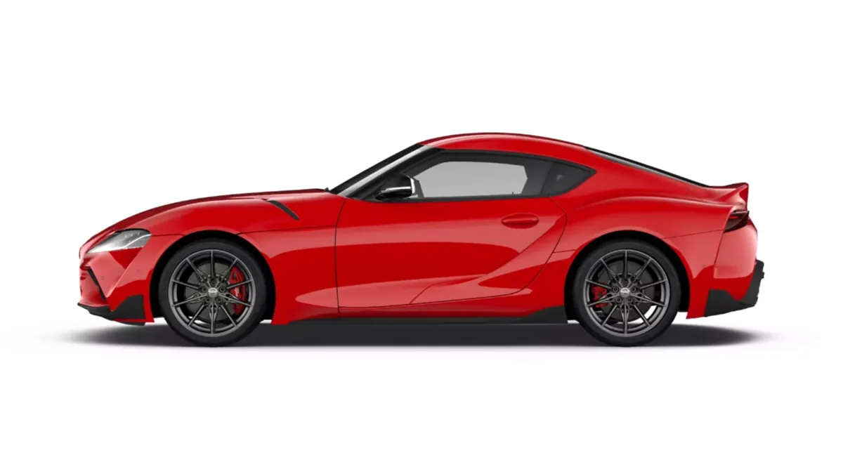 Toyota GR Supra 3.0T 250kW (340CV) Performance AT8 en renting para particulares — Lateral