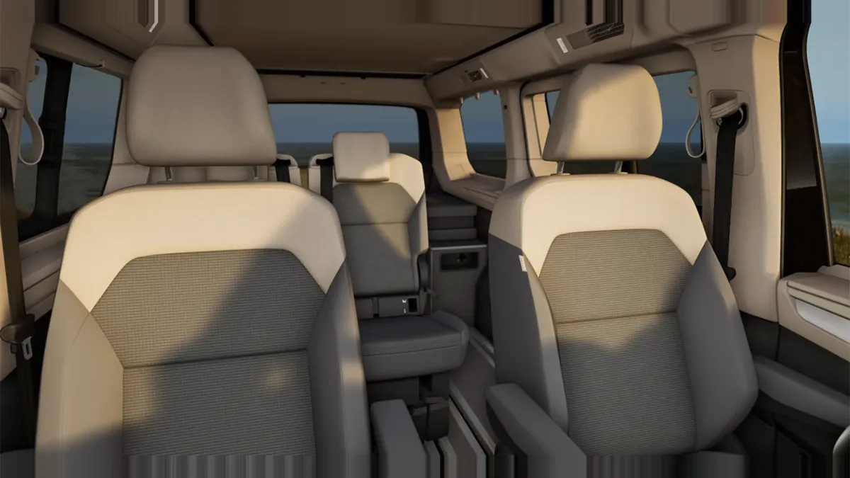 Volkswagen California Beach Tour 2.0 TDI 110kW (150CV) DSG en renting para particulares — Interior