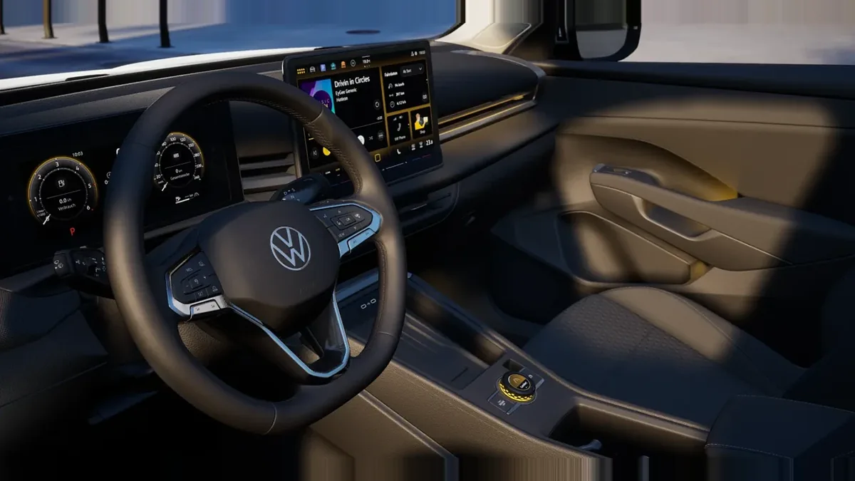 Volkswagen T-ROC Match 1.5 eTSI 150CV DSG en renting para particulares — Interior